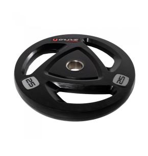 Disque Olympique O'live Caoutchouc (Poids: 25kg)