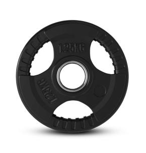 Disques en caoutchouc avec poignée fitnessdigital tri grip