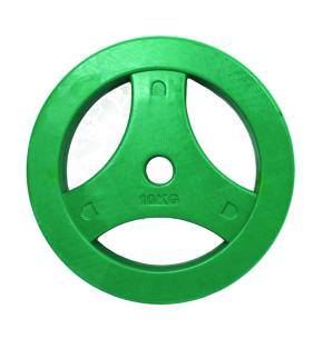 Disque Tunturi Rubber Aerobic 30mm (Poids: 10kg, Format: Unité)