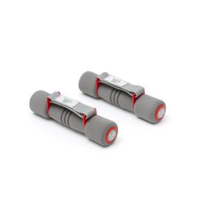 Dumbbells Reebok Softgrip Gris/Rouge 1kg