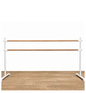 Barre de ballet Elyse Elina Pilates double réglable portable
