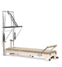 Reformer Elina Pilates Lignum Madera con Torre + Portes Gratis (Color: Moca Claro)