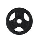 Disque standard en caoutchouc fitnessdigital 28mm (Poids: 10kg)