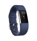 Bracelet d'activité Fitbit Charge 2 Bleu/Argent S Bracelet d'activité Fitbit Charge 2 Bleu/Argent S