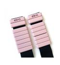 Poids de poignet ajustable Elina Pilates (Couleur: Rose, Poids: 1kg)
