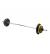 Juego Body Pump Ziva Negro/Amarillo Classic 